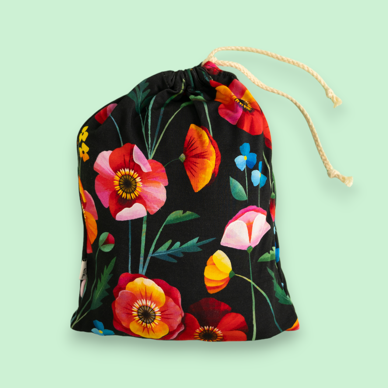 Pretty Poppies StretchLuxe Fitted Crib Sheet (Single)