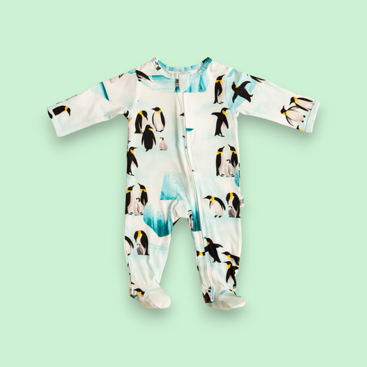 Emperors on Ice StretchLuxe Zip Footie